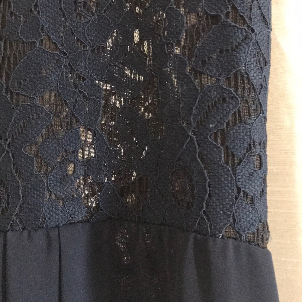 Dark Blue Evening Dress